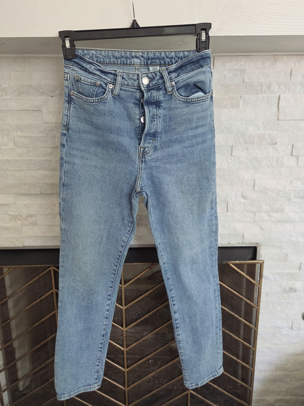 Light Blue Women's High-Rise Slim Jeans